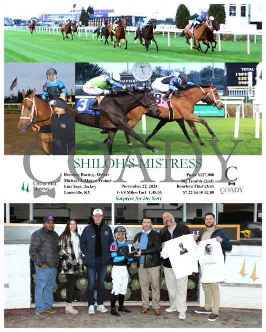 Shiloh’s Mistress - 11-22-24 R09 Cd Group Churchill Downs