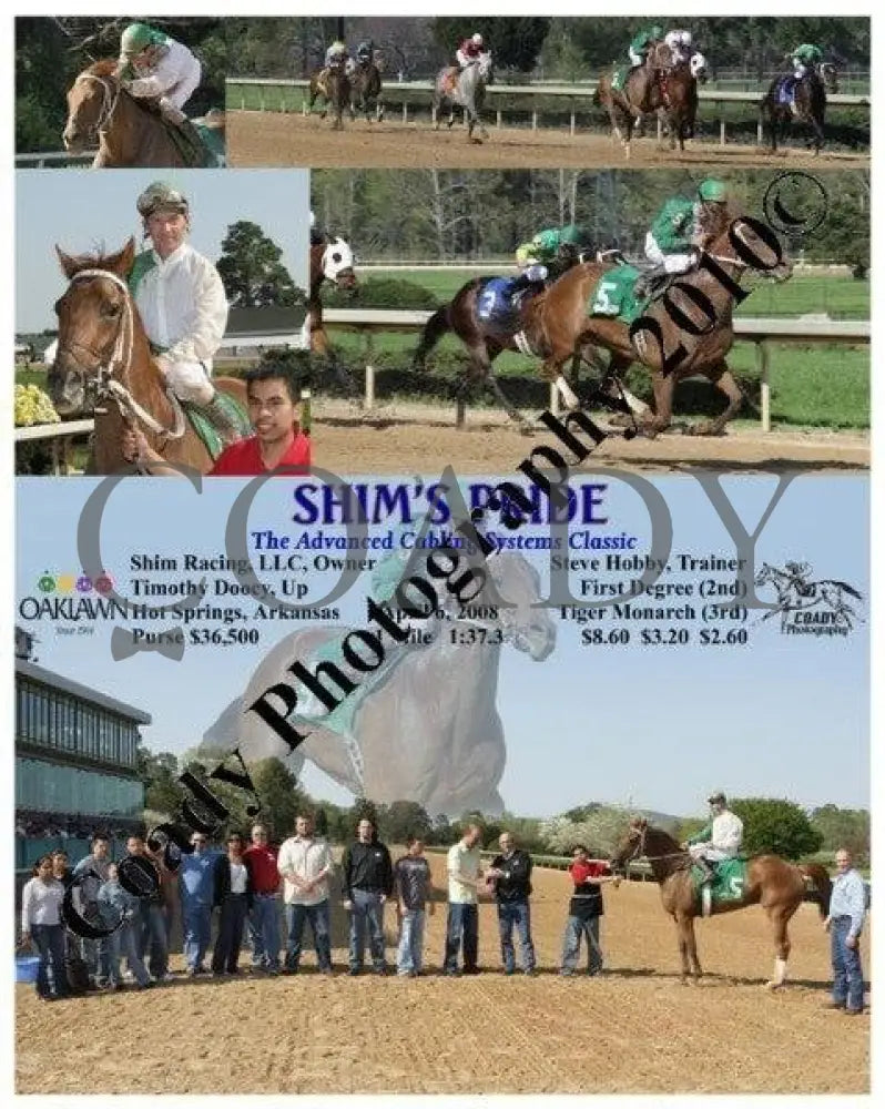 Shim S Pride - The Advanced Cabling Systems Clas Oaklawn Park