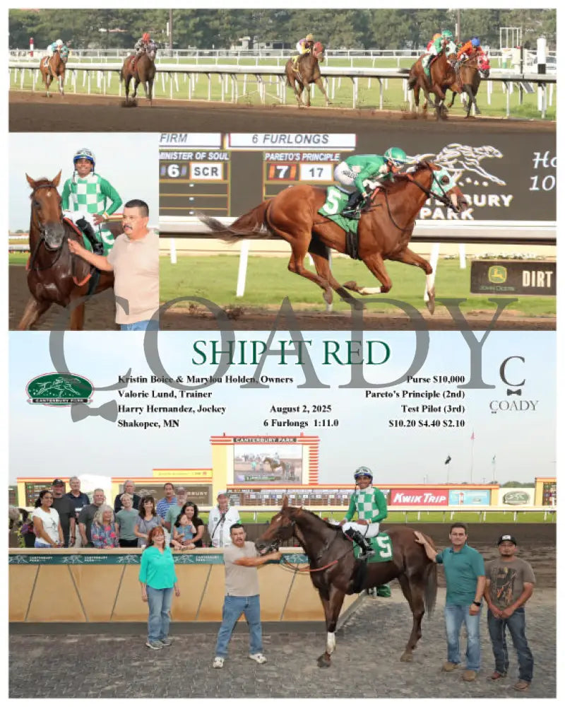 SHIP IT RED - 08-02-25 - R04 - CBY Canterbury Park