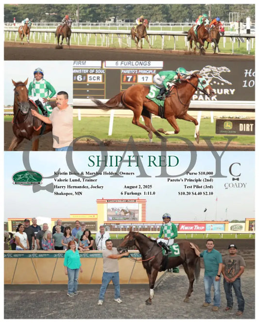SHIP IT RED - 08-02-25 - R04 - CBY Canterbury Park