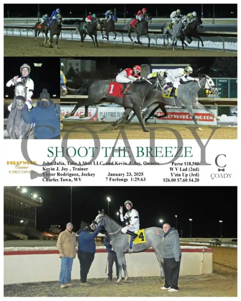 Shoot The Breeze - 01-23-25 R07 Ct Hollywood Casino At Charles Town Races