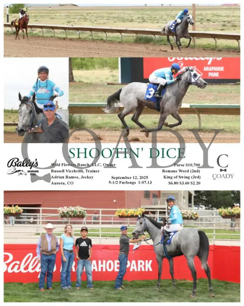 SHOOTIN’ DICE - 09-12-25 - R04 - ARP Arapahoe Park