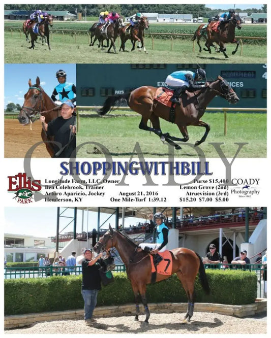 Shoppingwithbill - 082116 Race 01 Elp Ellis Park