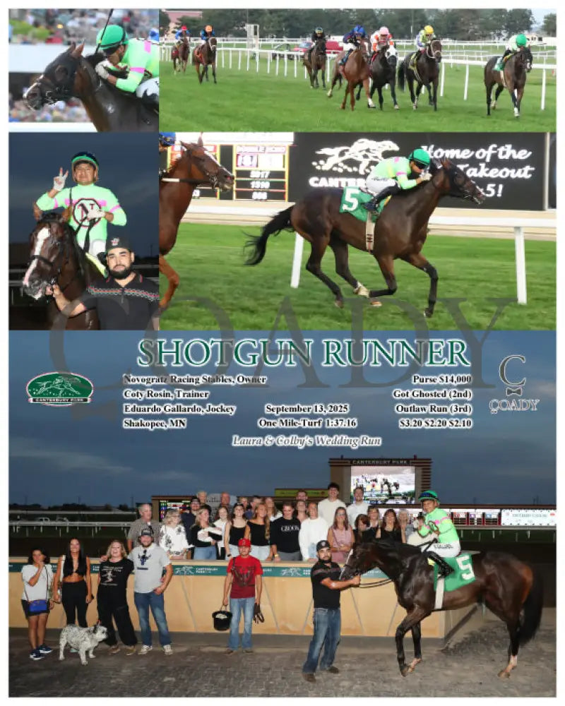 SHOTGUN RUNNER - 09-13-25 - R05 - CBY - Coady Media - Kurtis Coady Photography