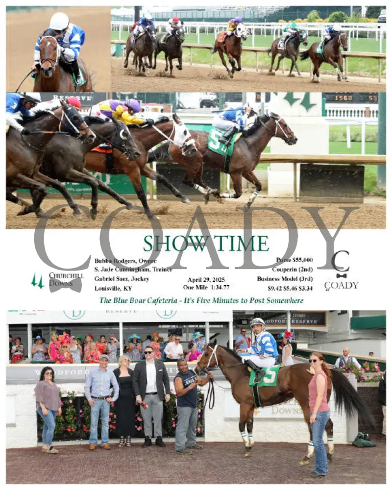 SHOW TIME - 042925 - Race 01 - CD Churchill Downs