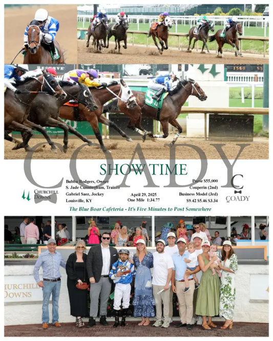 SHOW TIME - 042925 - Race 01 - CD - Group Churchill Downs