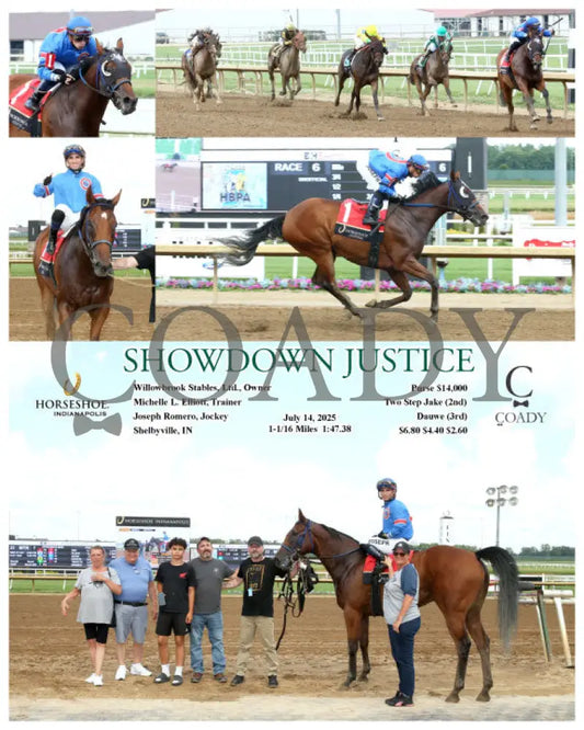 SHOWDOWN JUSTICE - 07-14-25 - R06 - IND Indiana Grand