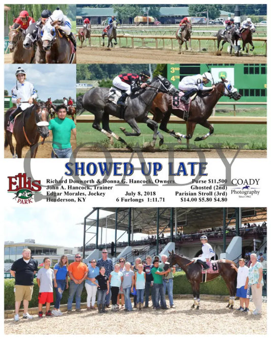 Showed Up Late - 070818 Race 05 Elp Ellis Park