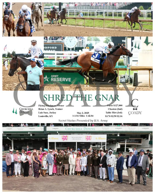 SHRED THE GNAR - 05-02-25 - R01 - CD - G Churchill Downs