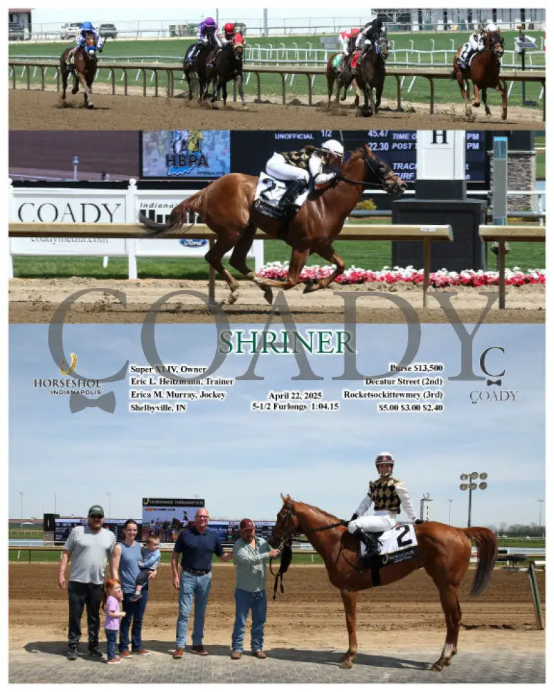 SHRINER - 04-22-25 - R02 - IND Indiana Grand