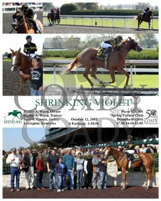 Shrinking Violet - 101212 Race 02 Keeneland