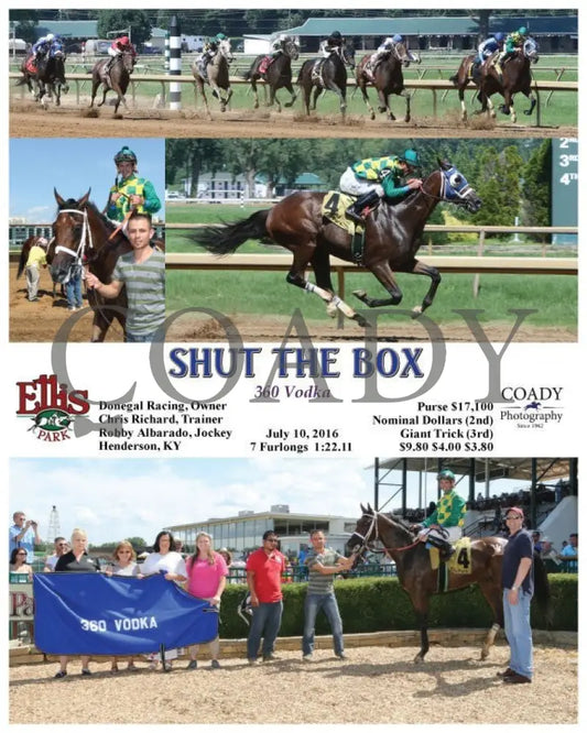Shut The Box - 071016 Race 06 Elp Ellis Park