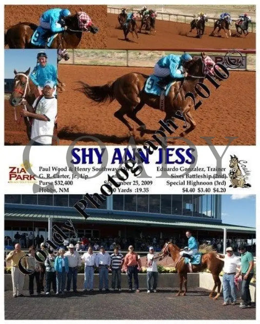 Shy Ann Jess - 9 25 2009 Zia Park
