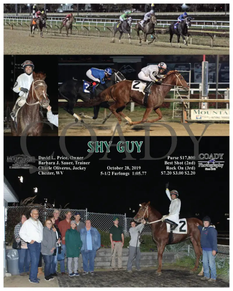 Shy Guy - 102819 Race 07 Mnr Mountaineer Park