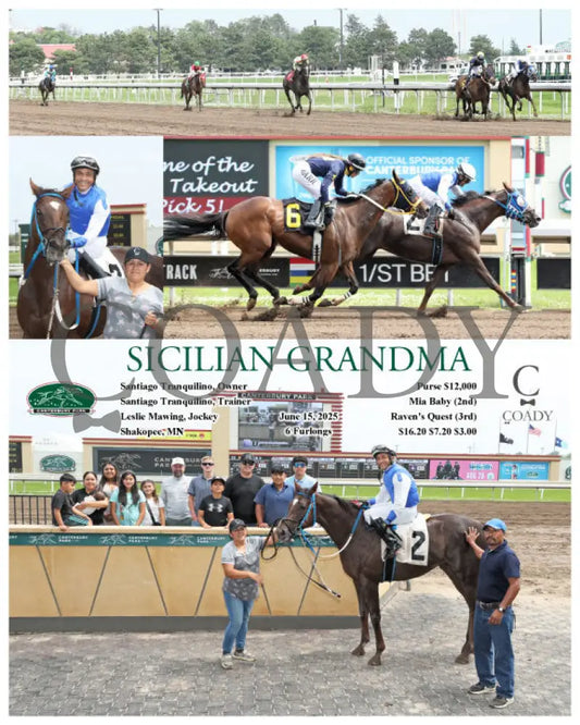 SICILIAN GRANDMA - 06-15-25 - R03 - CBY Ruidoso Downs