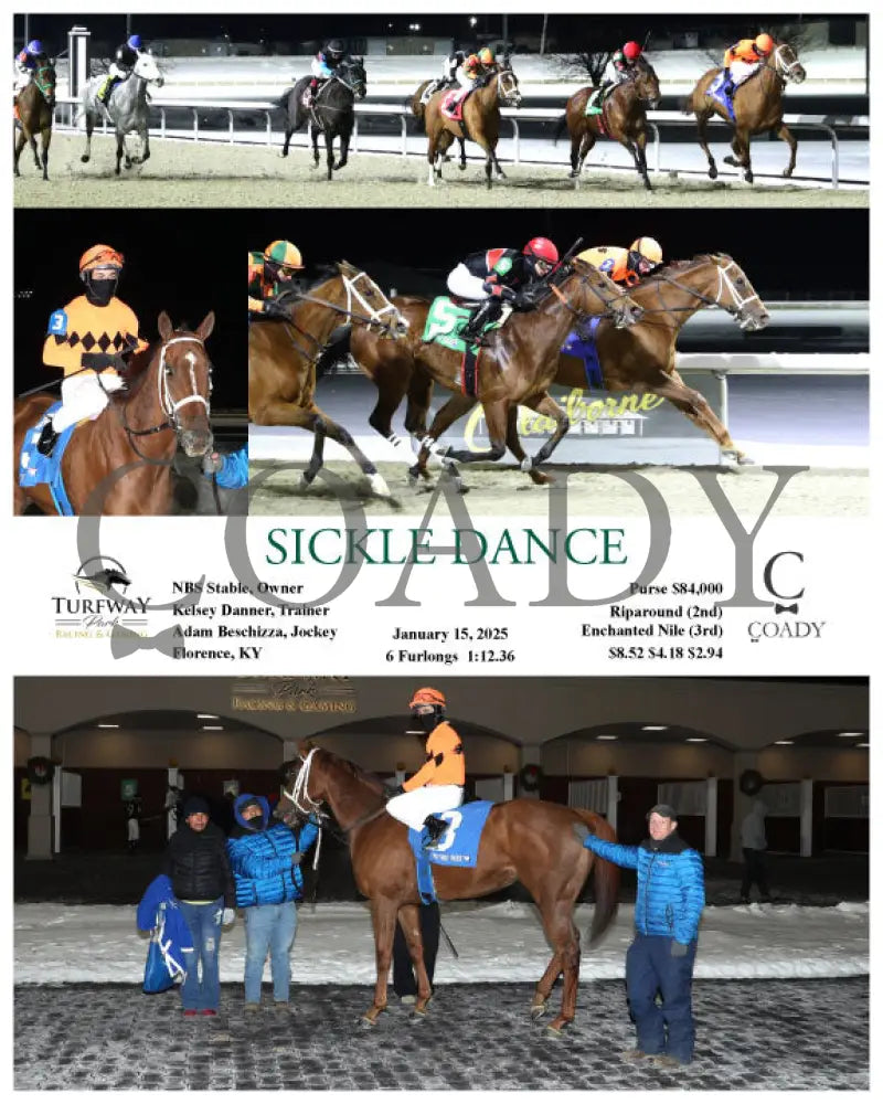 Sickle Dance - 01-15-25 R09 Tp Turfway Park