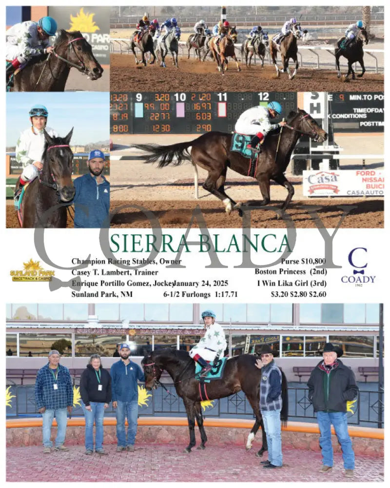 Sierra Blanca - 01-24-25 R09 Sun Turfway Park