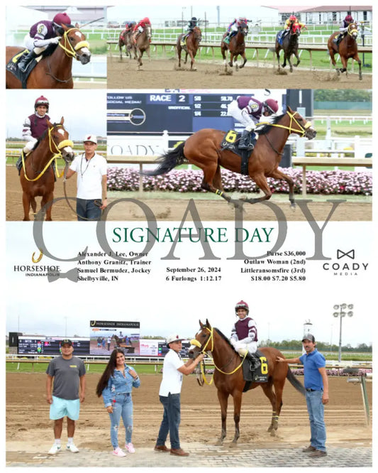 Signature Day - 09-26-24 R02 Ind Indiana Grand