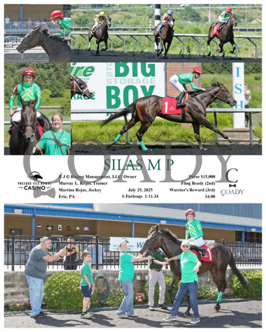 SILAS M P - 07-29-25 - R01 - PID Presque Isle Downs