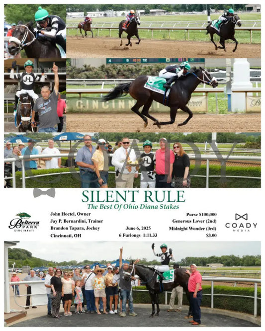 SILENT RULE - 060625 - Race 06 - BTP The Best Of Ohio Diana Stakes Churchill Downs