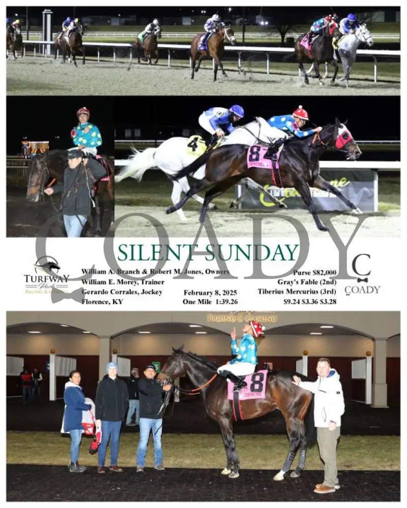 Silent Sunday - 02-08-25 R06 Tp Turfway Park