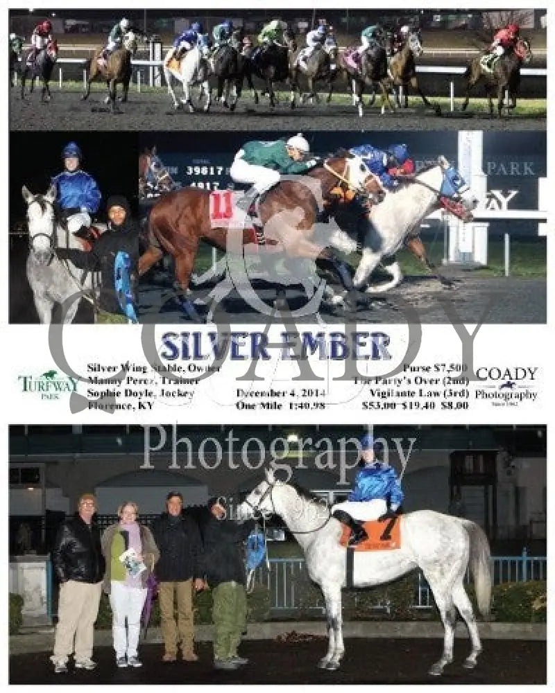 Silver Ember - 120414 Race 03 Tp Turfway Park