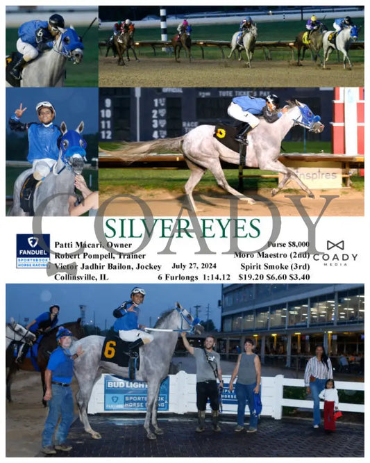 Silver Eyes - 07-27-24 R02 Fan Fanduel Sportsbook Horse Racing