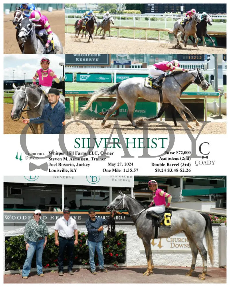 Silver Heist - 05-27-24 R02 Cd Churchill Downs