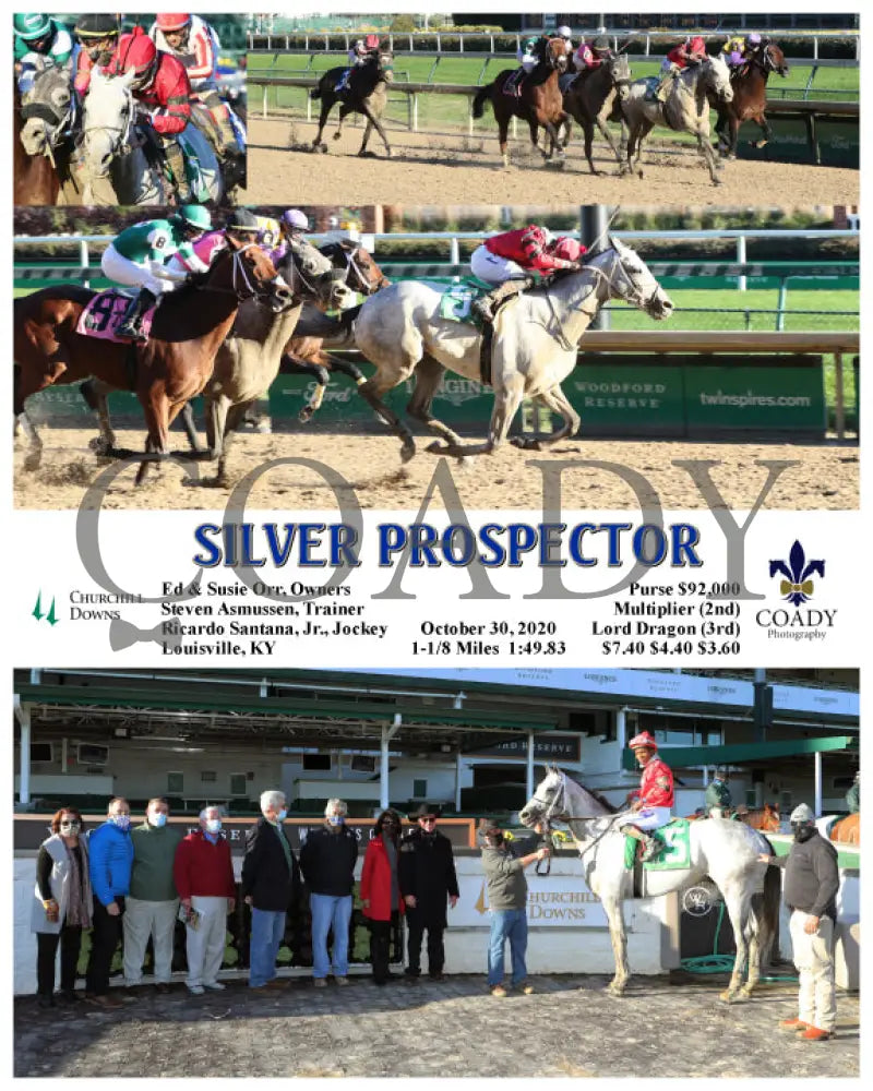 Silver Prospector - 10-30-20 R09 Cd Churchill Downs