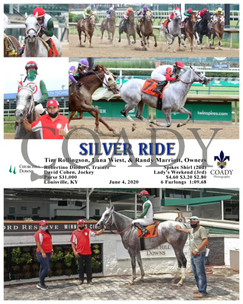 Silver Ride - 06-04-20 R05 Cd Churchill Downs