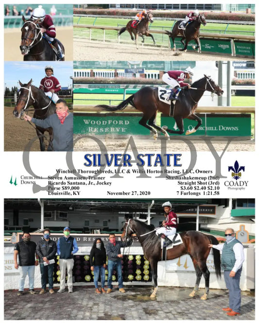 Silver State - 11-27-20 R03 Cd Churchill Downs