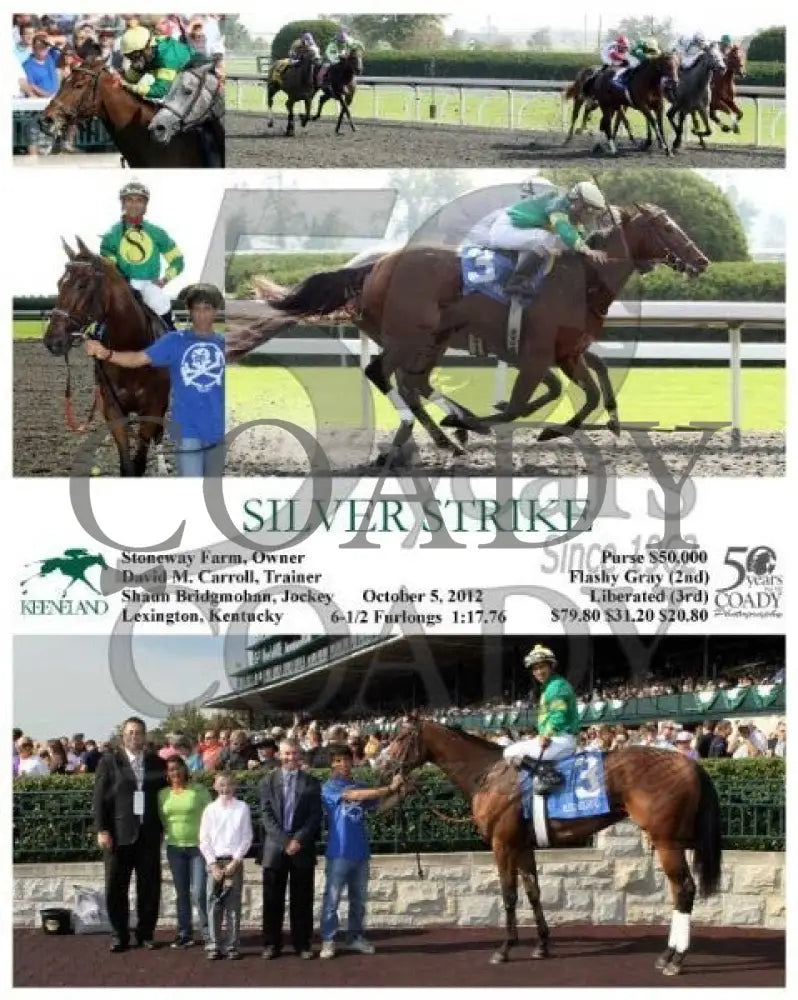 Silver Strike - 100512 Race 06 Keeneland