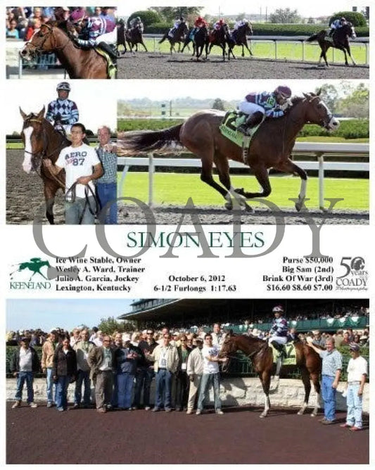 Simon Eyes - 100612 Race 04 Keeneland