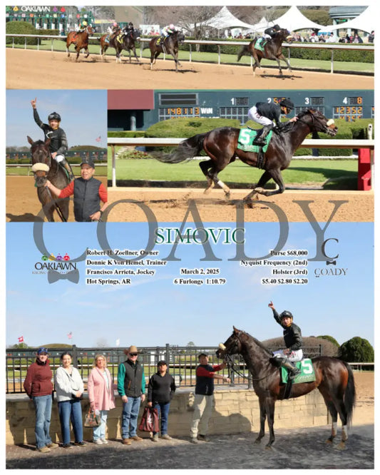 SIMOVIC - 030225 - Race 05 - OP Oaklawn Park