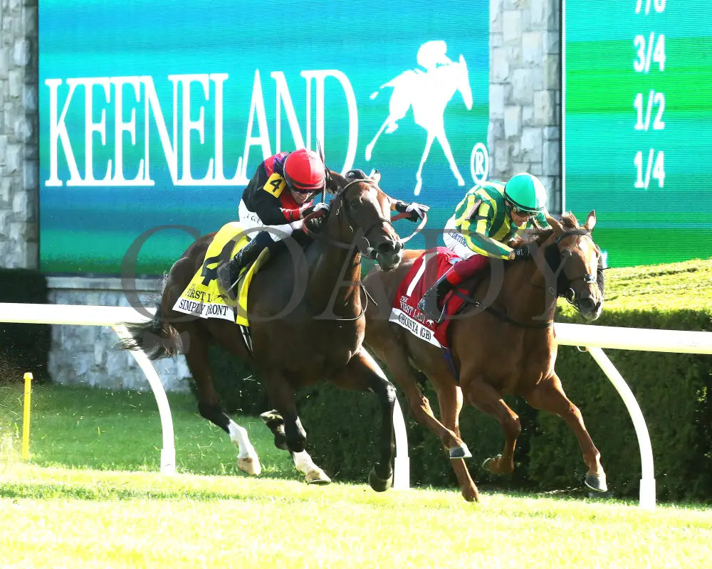 SIMPLY IN FRONT - 100425 - Race 08 - KEE - Finish 03 Keeneland