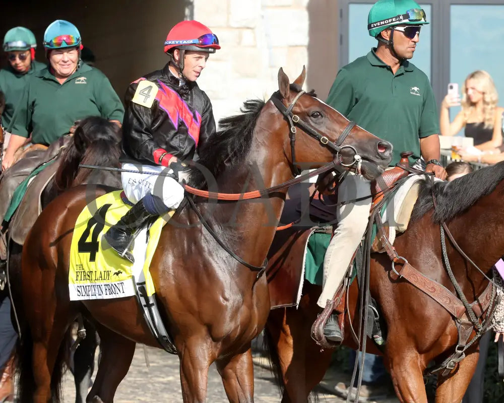 SIMPLY IN FRONT - 100425 - Race 08 - KEE - Post Parade 01 Keeneland