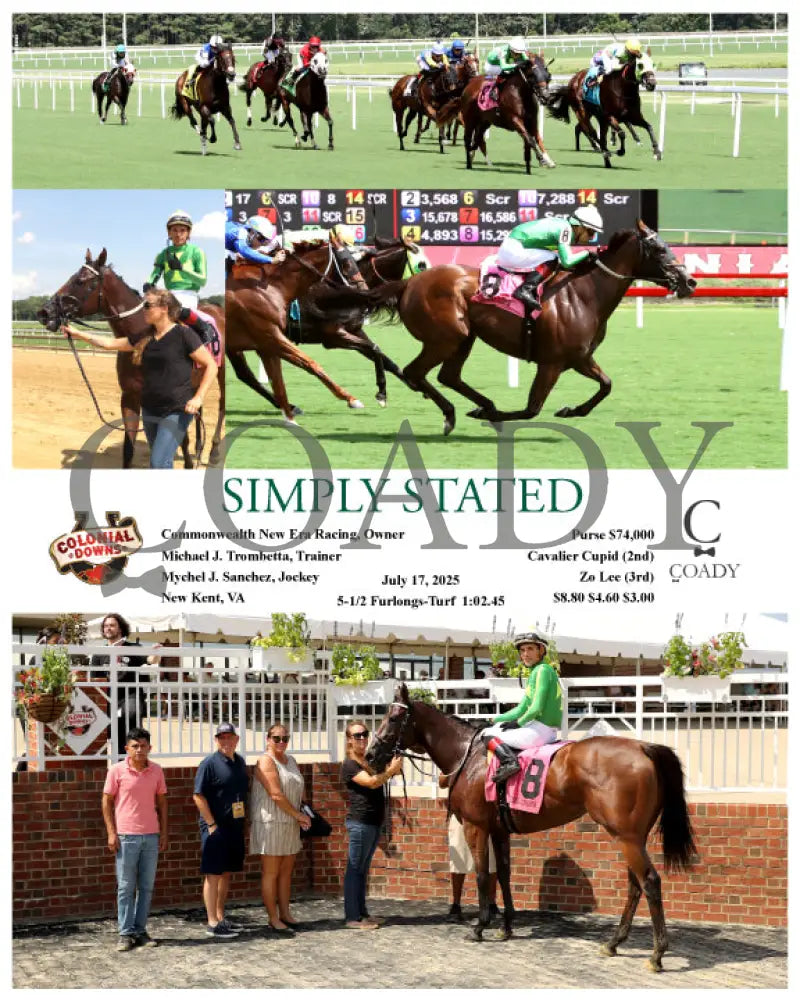 SIMPLY STATED - 07-17-25 - R10 - CNL Colonial Downs