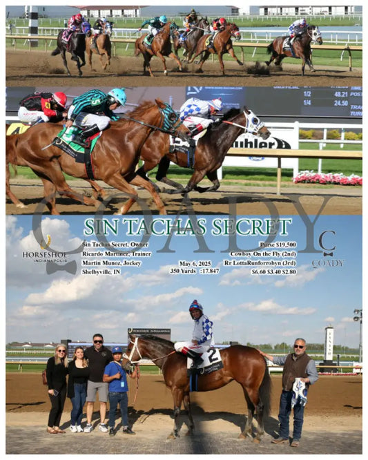SIN TACHAS SECRET - 05-06-25 - R09 - IND Indiana Grand