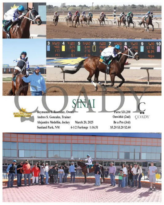 SINAI - 03-20-25 - R10 - SUN Sunland Park