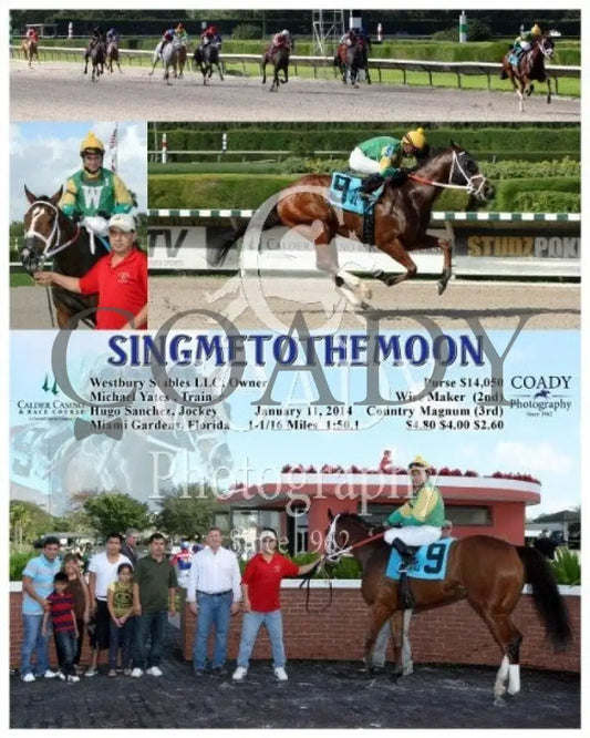 Singmetothemoon - 011114 Race 04 Crc Calder Course