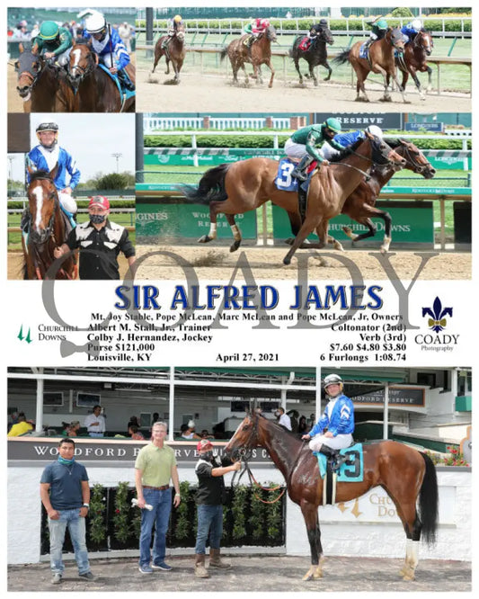 Sir Alfred James - 04-27-21 R07 Cd Churchill Downs
