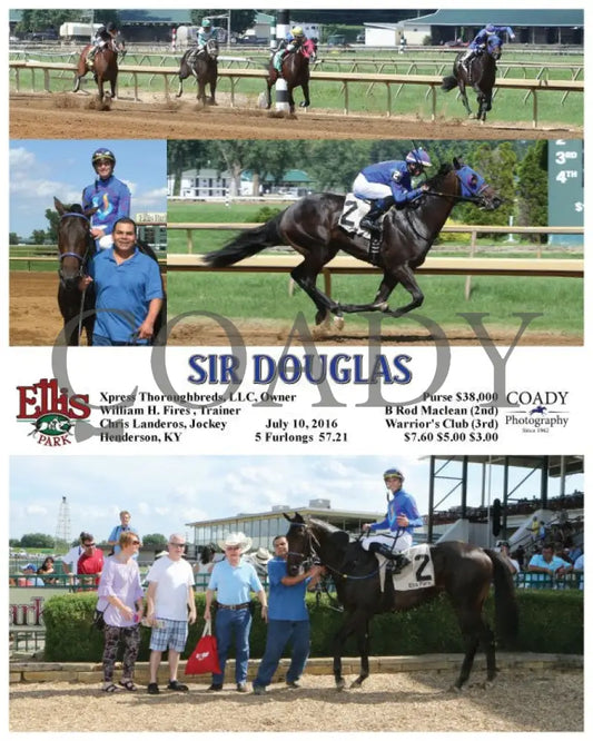 Sir Douglas - 071016 Race 07 Elp Ellis Park