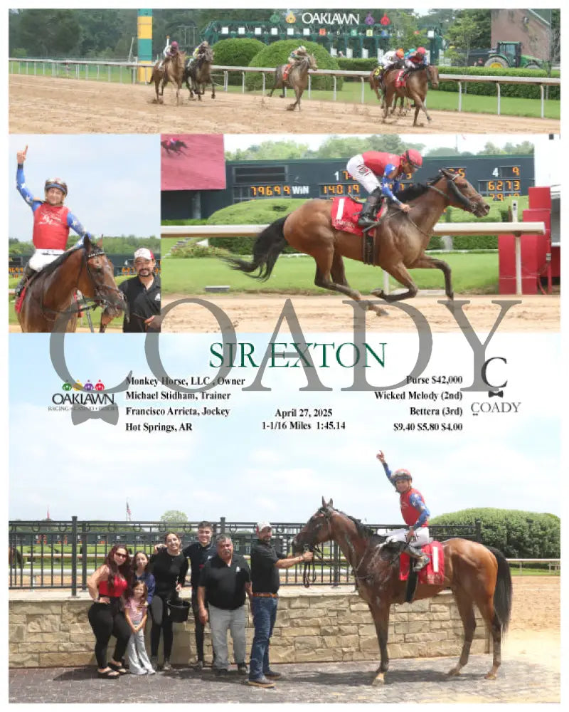 SIR EXTON - 04-27-25 - R03 - OP Oaklawn Park