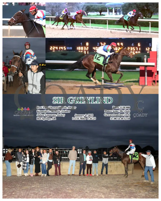 Sir Greylind - 01-04-25 R10 Op Oaklawn Park