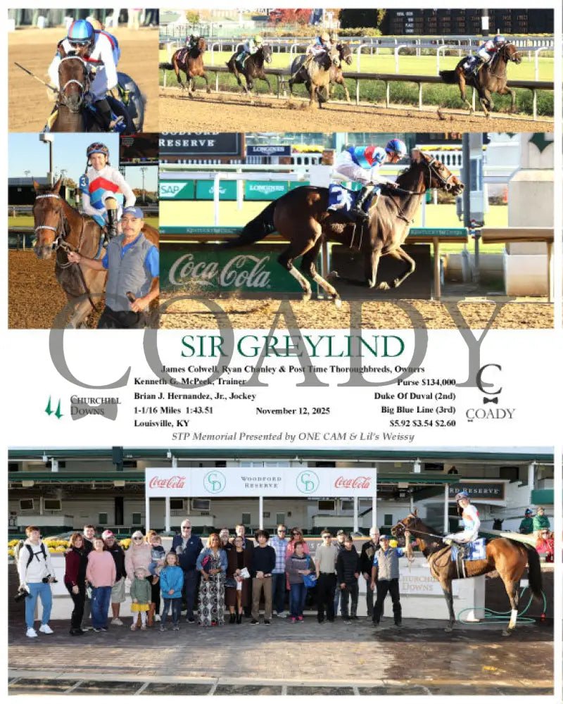 SIR GREYLIND - 11-12-25 - R08 - CD - Coady Media - Kurtis Coady Photography