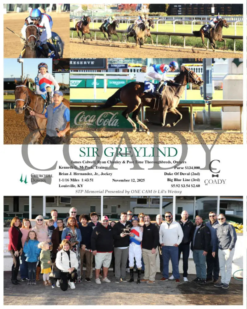 SIR GREYLIND - 11-12-25 - R08 - CD - Group - Coady Media - Kurtis Coady Photography