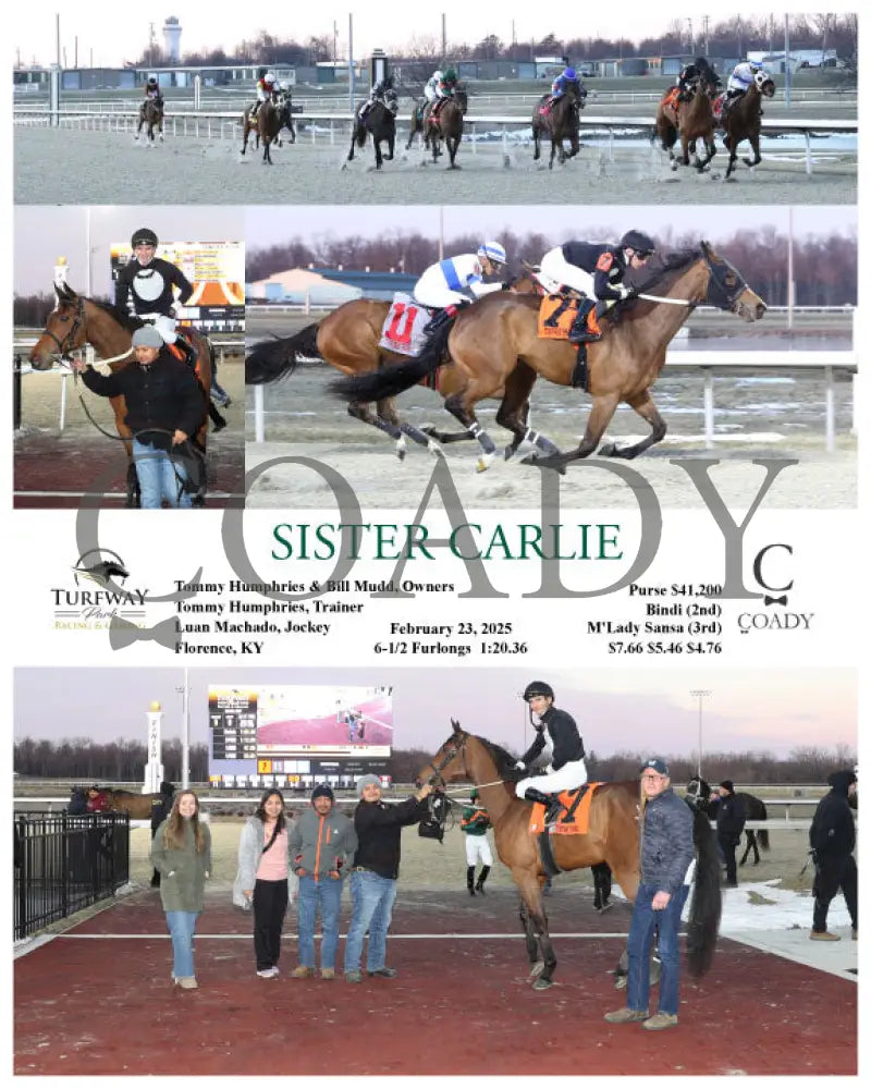 SISTER CARLIE - 02-23-25 - R05 - TP Turfway Park