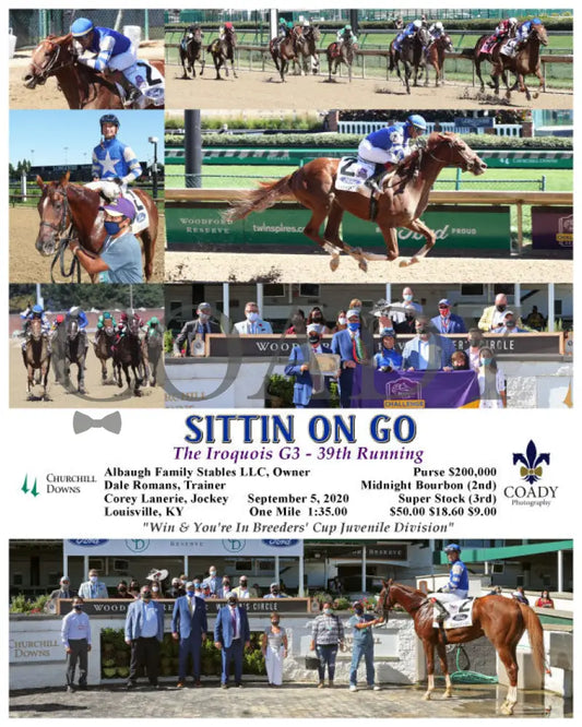 Sittin On Go - The Iroquois G3 39Th Running 09-05-20 R10 Cd Churchill Downs