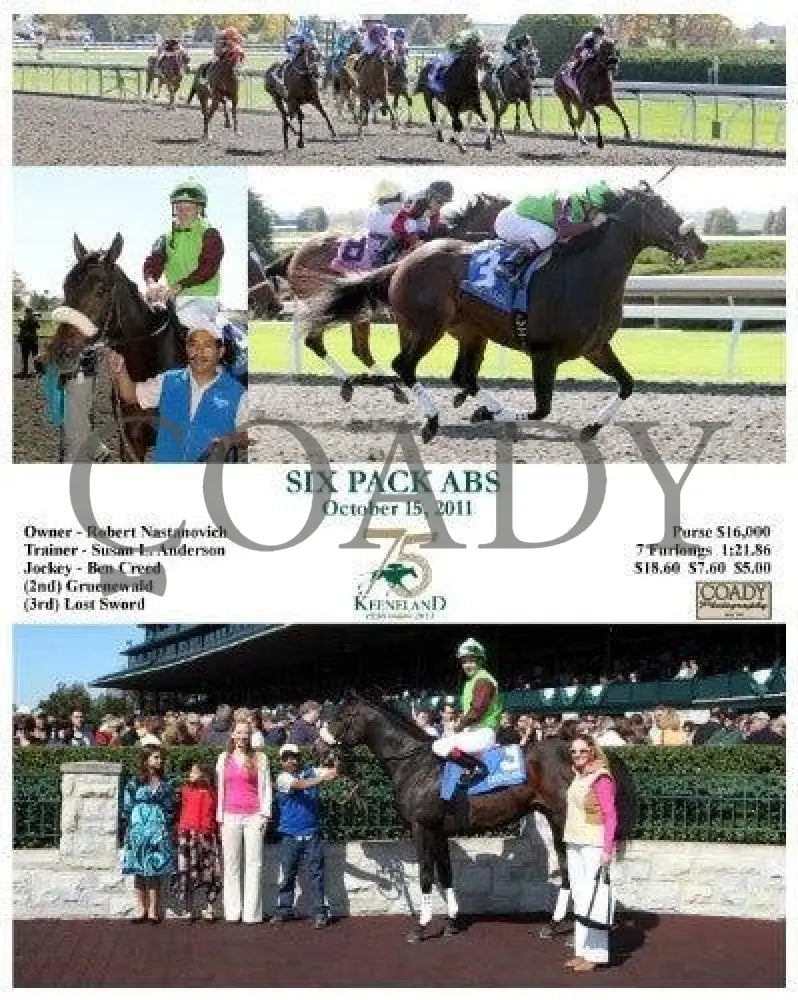 Six Pack Abs - 101511 Keeneland