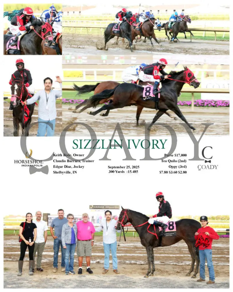 SIZZLIN IVORY - 09-25-25 - R09 - IND Indiana Grand
